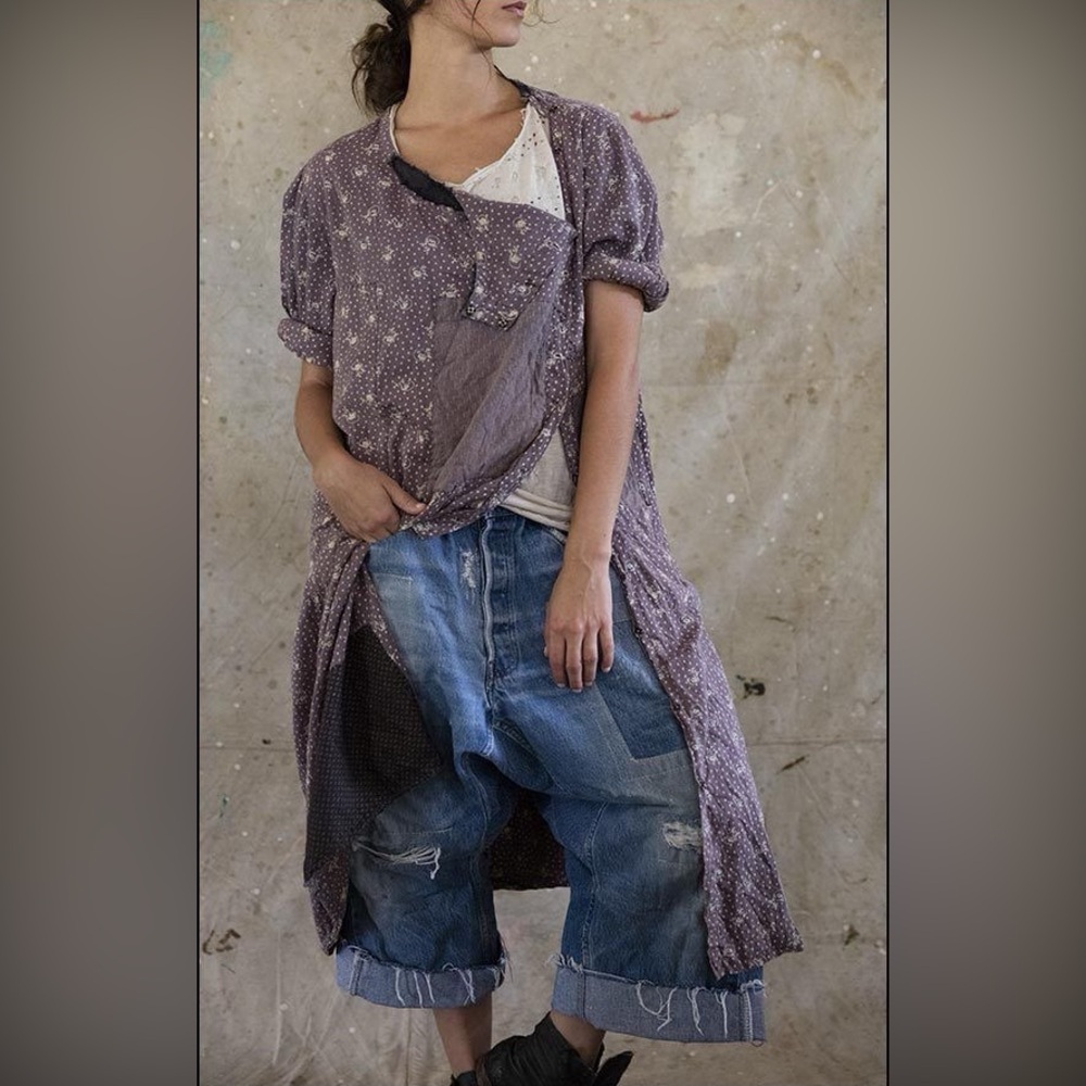 Magnolia Pearl Burke Smock Dress -OS
